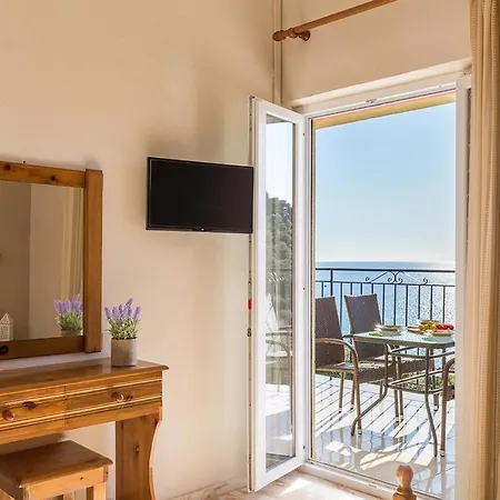 Apartments, Adult And Childrens Pool, Sea View - Beach, Corfu Pelekas