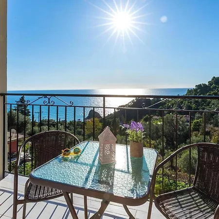 Daire Apartments, Adult And Childrens Pool, Sea View - Beach, Corfu Pelekas