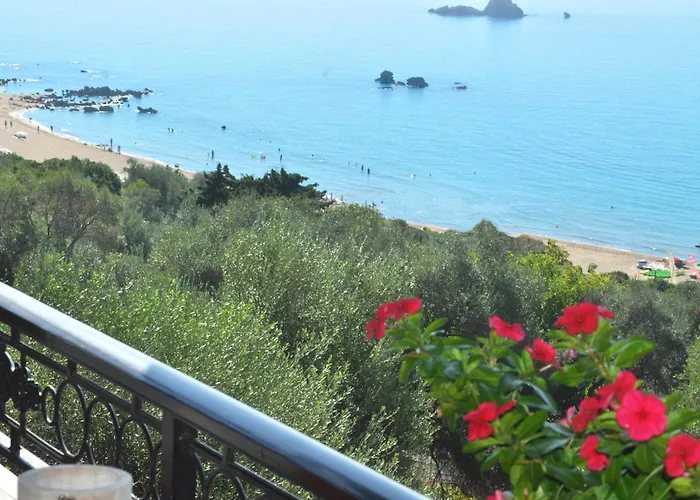 아파트 Apartments, Adult And Childrens Pool, Sea View - Beach, Corfu