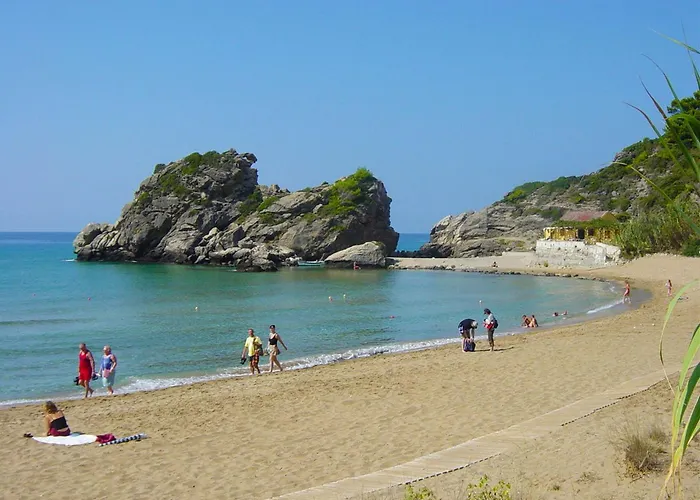 Apartments, Adult And Childrens Pool, Sea View - Beach, Corfu * 펠레카스